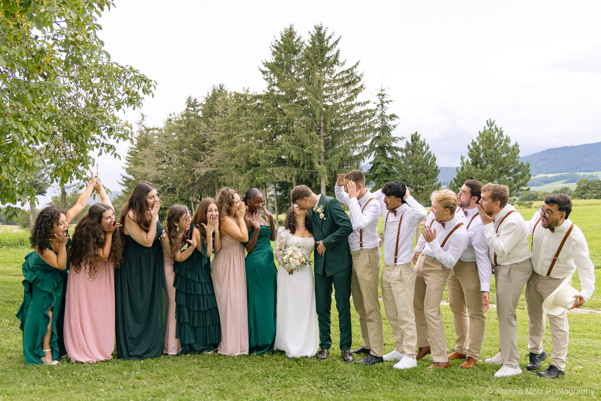 Wedding photo by Joanna Metz